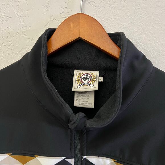 Cinch Mens Aztec Color Block Bonded Jacket Sz Large Rodeo Cowboy - Picture 10 of 14